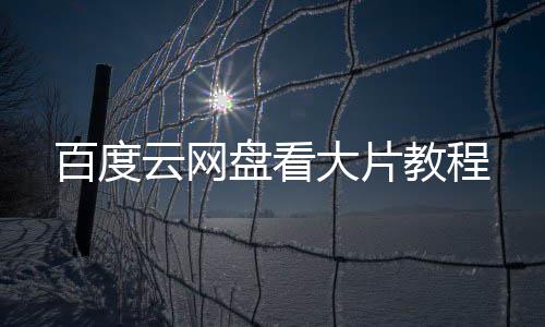 百度云网大片盘看教程